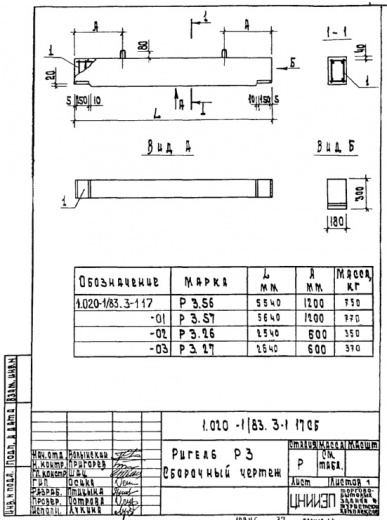 Ригель Р 3-57