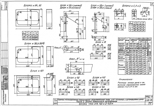 Откосное крыло СТ 1 - F (Блок № 57) левое и правое